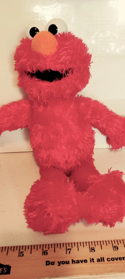 Sesame Street Elmo, красное, плюшевое, наполненное фасолью и мягкое животное 075351, 14 дюймов - Изображение 2 из 4