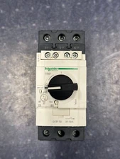 SCHNEIDER Manual Motor Starter: Non-Reversing, 3 Poles, 50 A, Thermal Protection