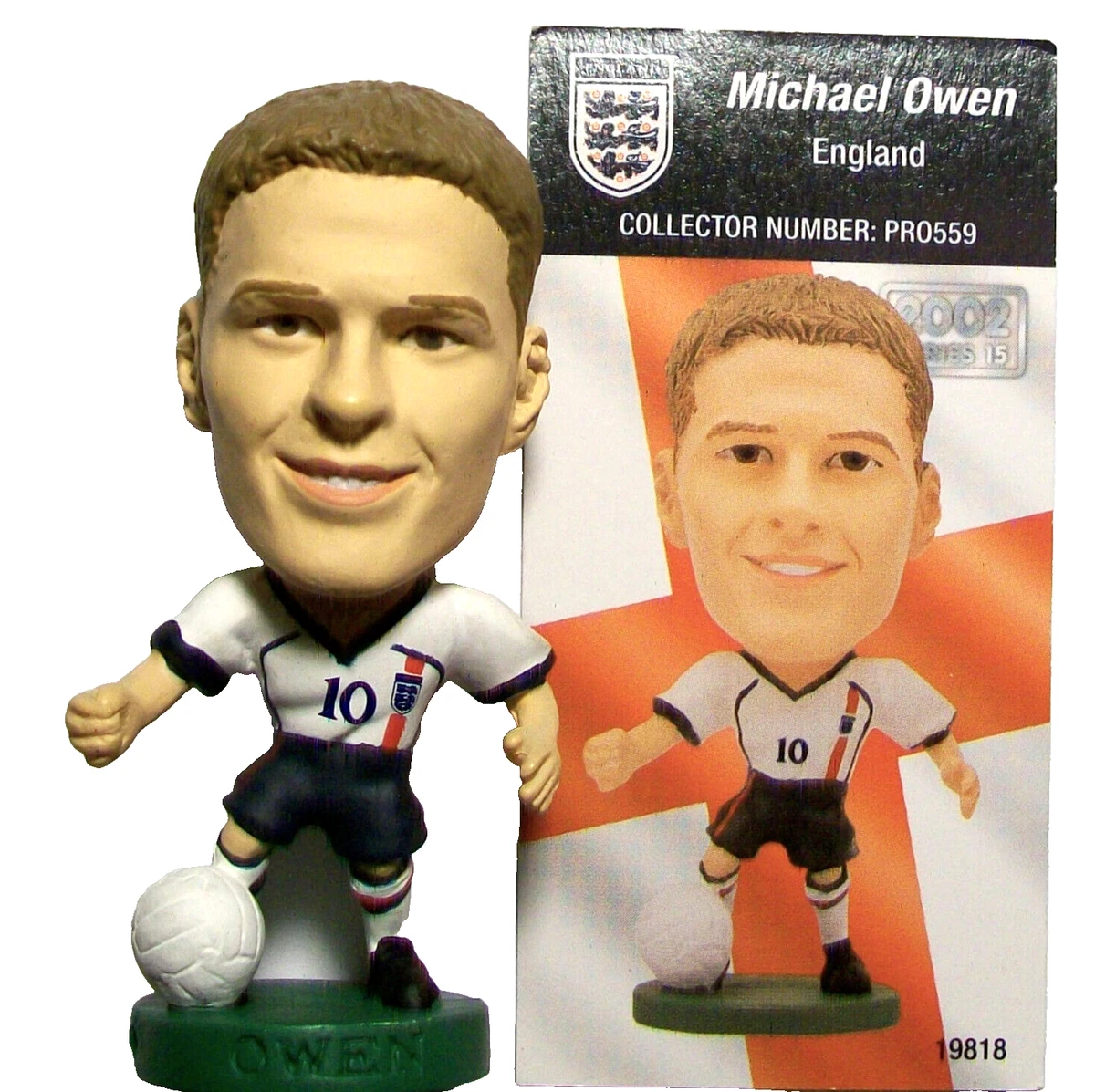 Michael Owen ballon d'or Prostars Corinthian Figurine, Hobbies & Toys