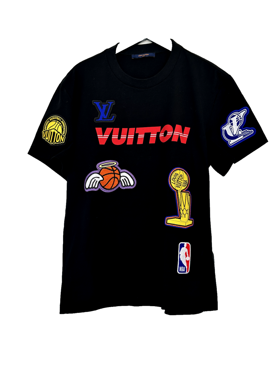 Louis Vuitton スタジャン NBA Louis Vuitton NBA Black Monogram Jacket – Savonches