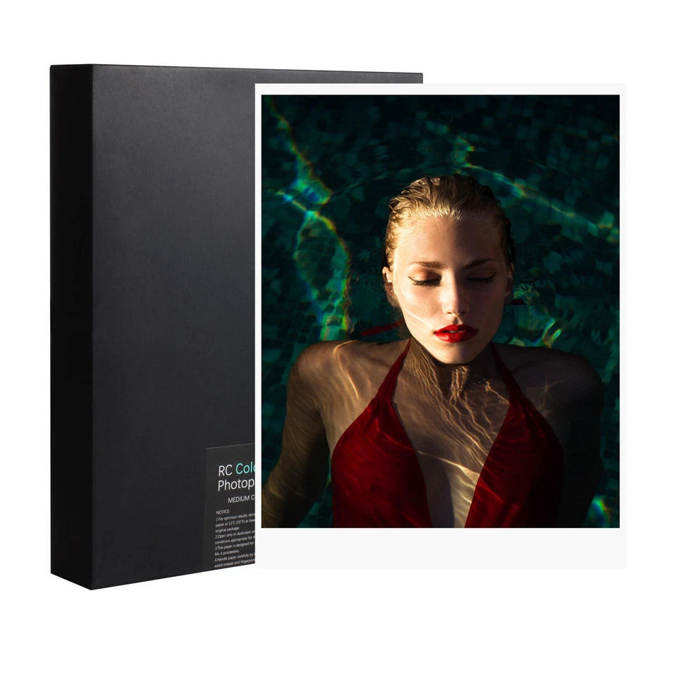 Papel fotográfico brillante/mate color RC para ampliar cuarto oscuro 6x8 8x10"" 10x12 12x16"" Foto 2 de 4