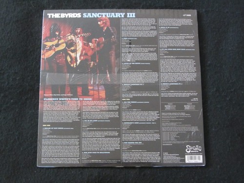 Byrds 180gm LP Sanctuary III (2000 USA Sundazed) FACTORY SEALED MINT RARITIES - Picture 2 of 7