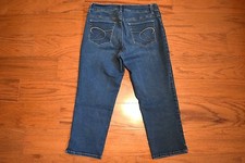CHICO'S - SO SLIMMING CAPRI / CROPPED Stretch Blue Jeans - CHICOs Size 0.5