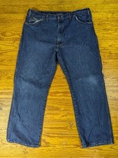 Dickies Jeans Mens 42x28.5 Blue Light Wash Relaxed Fit Workwear Baggy Pants