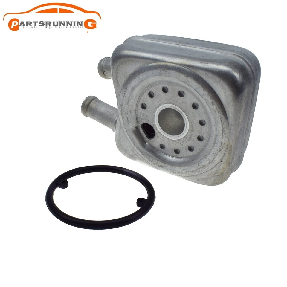 Enfriador de aceite de motor para Audi 80 9 100 A4 A6 VW Golf Jetta Passat Beetle 068117021B Foto 4 de 4