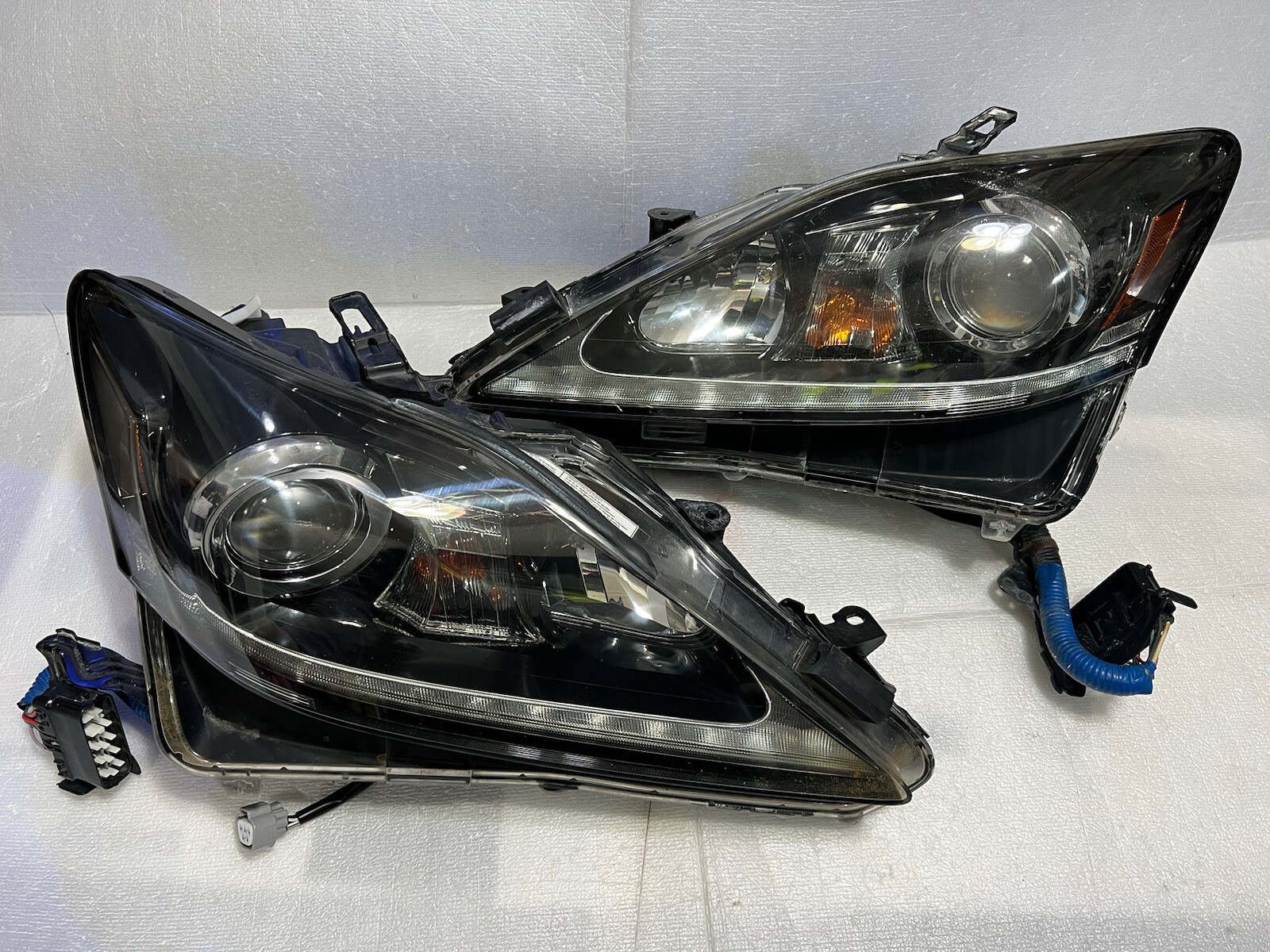 Pair Lexus Is350 Is250 Complete LED Headlight OEM 2011-13 for sale  