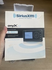 Sirius Satellite Radio Model XEZ1H1 Onyx EZ Radio and Home Kit Open Box