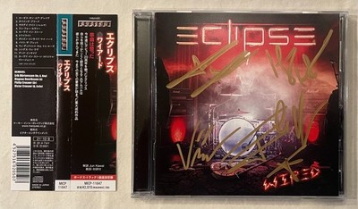 Eclipse - Wired + 1 Bonus Track (Japan CD w/OBI) Signed by Full Band MICP-11647