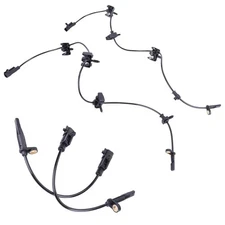 4PCS ABS Wheel Speed Sensors Front/Rear for Cadillac SRX 2010-2016, Replaces