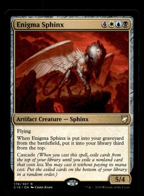 Enigma Sphinx 178 Rare Commander 2018 Magic: The Gathering Near Mint