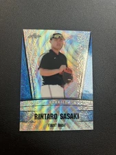Rintaro Sasaki 2024 Leaf Metal Rookie RS15 Metal Blue /20 RC