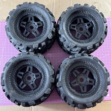  Good Condition Pro-line Big Joe 40 Series Rc Wheels And Tires - Set Of 4