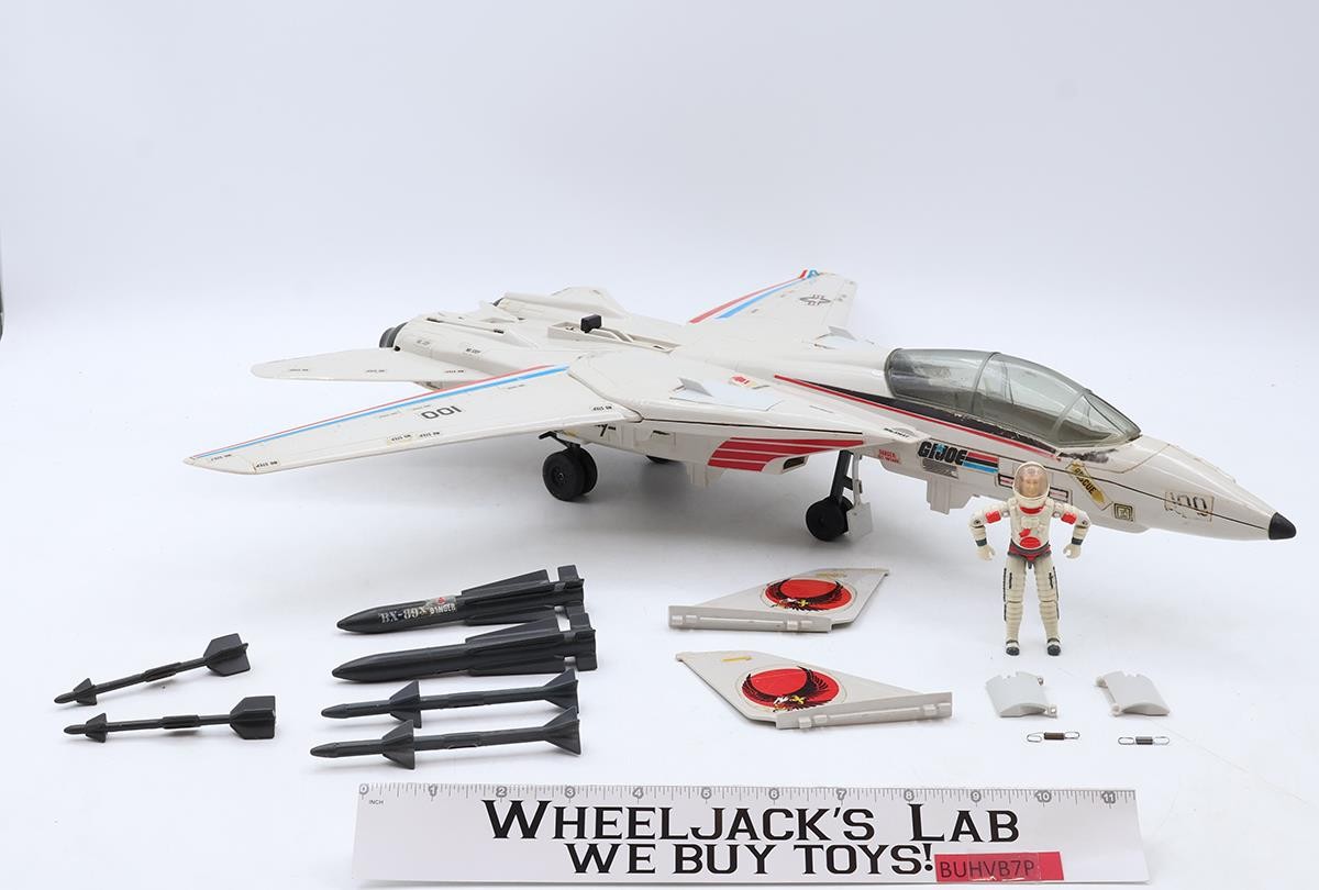 Skystriker XP-14F Combat Jet W/ Ace G.I. Joe 1983 Hasbro Action