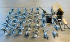 Vintage Marx Civil War Soldiers Tent Artillery