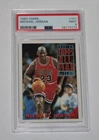 1993 Topps Basketball Card #101 MICHAEL JORDAN Bulls Graded PSA 9 MINT