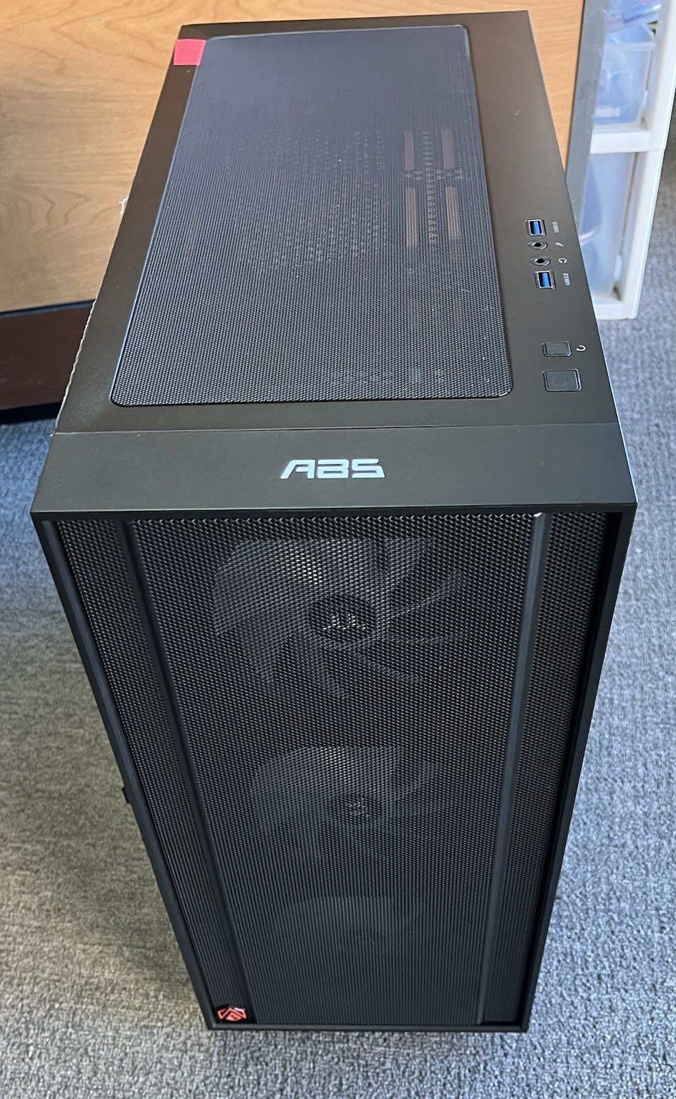 ABS- Compucase Eurus ATX Gaming Case Black - Thermaltake H570. Available Now for $34.99