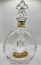 REMY MARTIN LOUIS XIII VERY OLD Baccarat Crystal Decanter Empty Vintage France