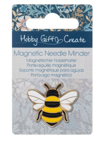 Magnetic Embroidery Needle Minder by Hobby Gift - Busy Bee