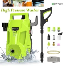 4000W Electric Pressure Washer 180Bar 1.32GPM Patio Cleaner 7M Hose 5.5M Cord
