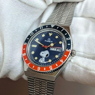 Timex Reissue x Peanuts Snoopy 70th anniversary TW2U71300 Q Timex