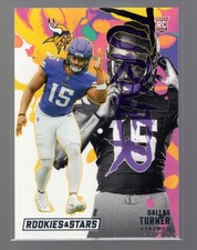 2024 Panini Rookies & Stars - Rookie Exclusive Dallas Turner #RE-DTR (RC)