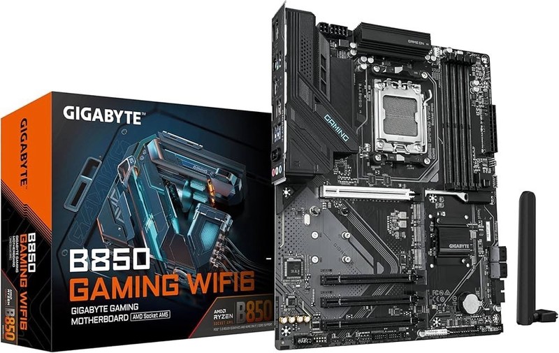 Gigabyte B850 GAMING WIFI6 Amd Am5 Socket Motherboard Atx 4X Ddr5 Slots 3X M.2 S
