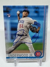 2019 Topps - Duane Underwood #315 (RC) SIGNED