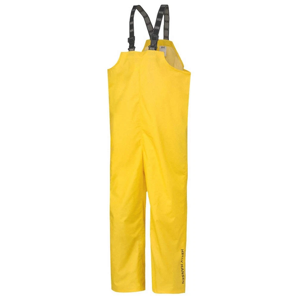 HELLY HANSEN 70529_310-XL Rain Bib Overall,Unrated,Yellow,XL 21XY70