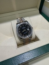 Rolex, Datejust 116201, 36mm, Custom Diamond Bezel, Steel And Rose Gold 2016