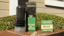 50L6GT x2 NOS/NIB Sylvania Power Output Tubes-AA5 Radios-Tested-Free Shipping