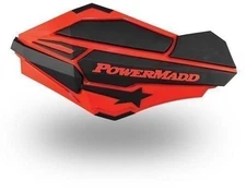 PowerMadd Sentinel Handguards Guards Kit Red Black Snowmobile Snow Hayes Brakes