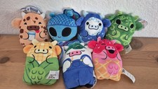 Cows vs Aliens Small Plush Beanie Toy Lot New/Tagged Lot Of 7