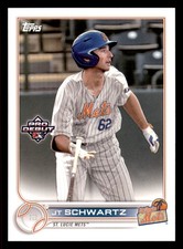 2022 Topps Pro Debut JT Schwartz #PD-177  St. Lucie Mets