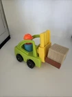 New ListingVintage Fisher Price Little People  LOADER Driver & CARGO LOT