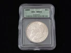 1889 Morgan Silver Dollar ICG Graded MS63 OGH #3235290701 NICE!