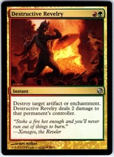Destructive Revelry 66 U Duel Decks: Heroes vs. Monsters Magic the Gathering LP