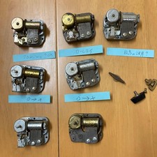 Music box movement For parts or repair bulk