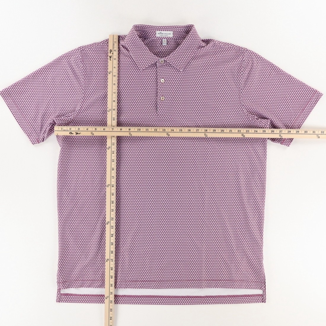 Peter Millar Performance jersey Geometric Polo Sh… - image 3