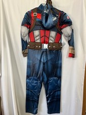 New Disney Store Marvel Avengers Captain America Costume Set Kids 4,5/6,7/8