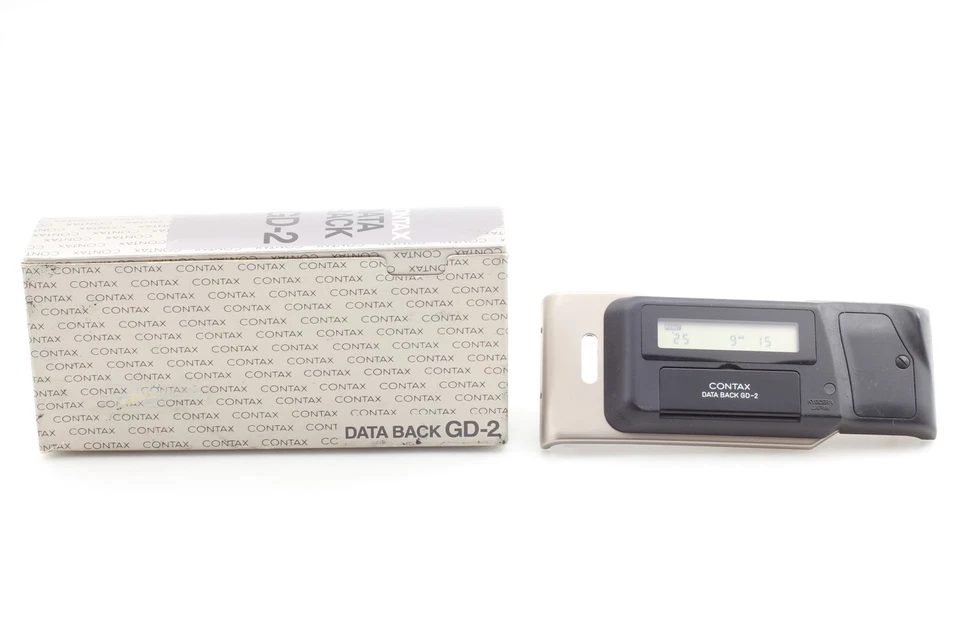 [Near MINT w/BOX] Contax Databack Data Back GD-2 For G2 Film Camera From JAPAN - Image 2 of 4