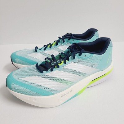 Adidas Adizero Boston 13 Running Shoes JS4945 Size 10.5 Flash Aqua #1