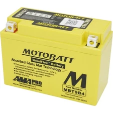 Motobatt Battery Sealed - Factory Activated -  MBT9B4 MBT9B4