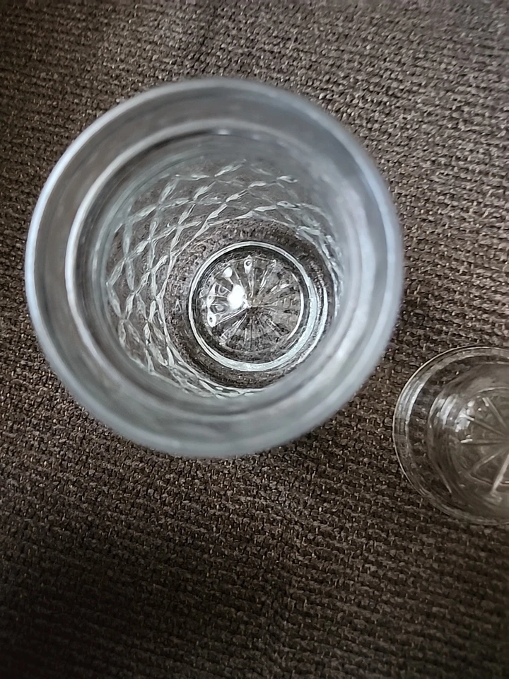 Vintage Clear Glass Jelly Condiment Jar With Lid - Image 3 of 3