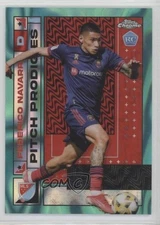 2022 Chrome MLS Pitch Prodigies Aqua Lava Refractor 192/299 Federico Navarro 0l2
