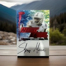 2022 SAGE High Series - Next Level Signatures Skyy Moore #NLS-SM2 Red (AU, RC)