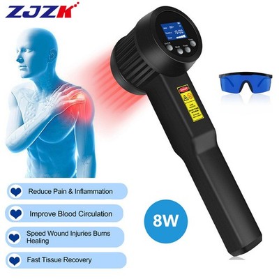 8W 905nm+808nm Laser Therapy Pain Relief Back,Neck,Joint,Muscle Aches,Arthritis