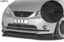 Cup Spoiler Lippe Ansatz matt Carbon Look für Seat Mii CSL349-M
