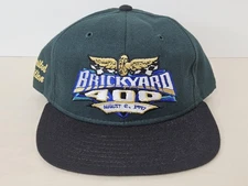 Vintage Brickyard 400 Hat Cap Snap Back Mens Large NASCAR Racing Limited 90s
