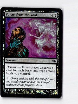 Voices from the Void 55 Uncommon Conflux Magic: The Gathering Foil LP