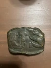 US CIVIL WAR DUG UNION BELT BUCKLE WITH PUPPY PAW HOOKS